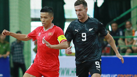 Kết quả ĐT futsal Việt Nam 2-2 ĐT futsal New Zealand: Chia điểm đáng tiếc